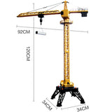 Huina 12 CH Tower Crane (Fully Function) 1585 RC Cranes - RC Toy Sellers
