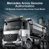 Mercedes Arocs E590 RC Dump Truck (Double E) (2024 Model) 1:20 Scale - RC Toy Sellers