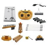 Huina 12 CH Tower Crane (Fully Function) 1585 RC Cranes - RC Toy Sellers