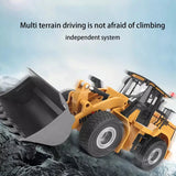 Huina 1567 RC Wheel Loader (2024 Model) 1:24 Scale 9 Function - RC Toy Sellers