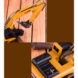 Huina 1:50 Drill Excavator Truck Toy Diecast Metal Construction Vehicle Toys - RC Toy Sellers