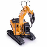 Huina 1:50 Drill Excavator Truck Toy Diecast Metal Construction Vehicle Toys - RC Toy Sellers