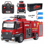 Huina 1562 RC Fire Truck 360 Degre Real Water Spray 22 Function