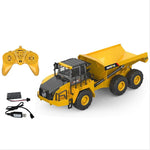 Huina 1568 RC Dumper Remote Controlled Alloy Dump Truck Tractor 2.4GHz 2024 1:24