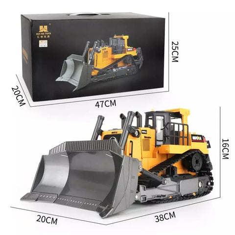 Huina 1569 RC Bulldozer RC 1:16 Scale Heavy Duty