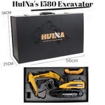 HuINa 1580 Full Metal Die Cast RC Excavator - RC Toy Sellers