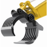 XXTimber Grab Attachment to be used with Excavator 1550 Bucket - RC Toy Sellers